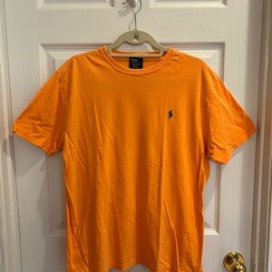 Polo Ralph Lauren Short Sleeve Cotton T-Shirt - Orange - Well Loved